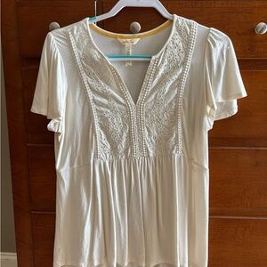 Matilda Jane Cream Lace Blouse